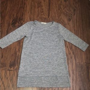 Copper key Small Girl Gray Cardigan long sleeve, good condition